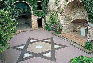 Bonastruc Sa Porta Center Museum, Call, Jewish quarter, in Girona